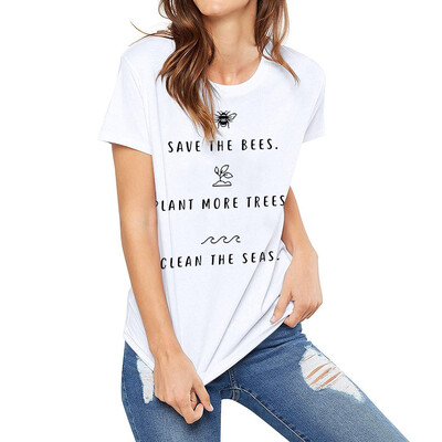 

Starmoon Womens Short Sleeve Casual Comfort Letter Print Tops T-shirt Loose Blouse