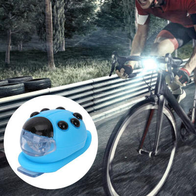 

Greensen Bicycle Silica Gel Front LED Warning Light Waterproof Bike Flash Lamp Cycling Accessory