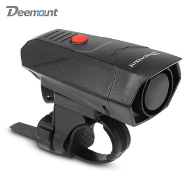 

Deemount Digital Cycling Horns Bicycle Handlebar Ring Bell Alarm for Safety