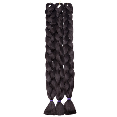 

3 Packs Braiding Hair Ombre for crochet Hair Weave with Synthetic&Twist Braiding Hair Extensions