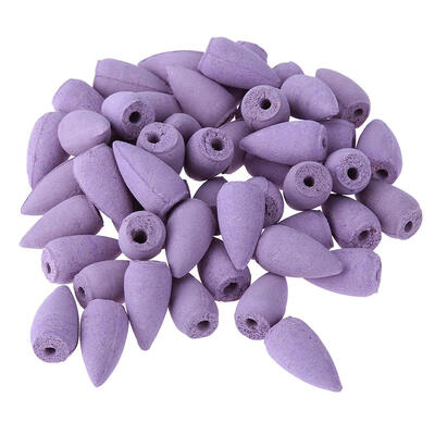 

20 pcs Backflow Floral Incense Deodorant Insect Moisture Repellent Spices