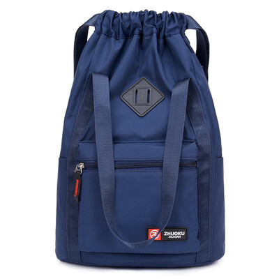 

Drawstring shoulder bag for men&women sports fitness bag bundle pocket easy travel large capacity portable waterproof backpack