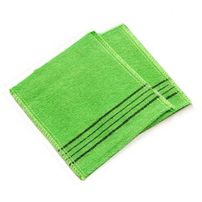

2PCS Body Scrub Shower Towel Double-sided Bath Washcloth Towel Replace Accessory