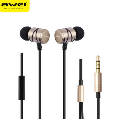 

Awei Q5i Metal Wired In-ear Sports Headset For Phone