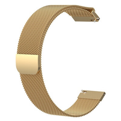 

〖Follure〗Milanese Metal Stainless Steel Mesh Replacement Strap For Ticwatch E2 Smartwatch