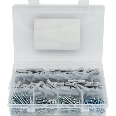 

Kraft Weil 200PCS expansion screw set M636 expansion tube x100 screw x100 NF2891