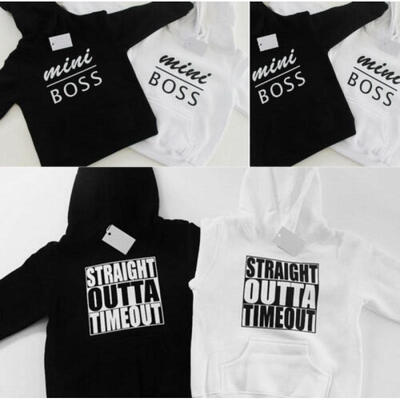 

USA Casual Toddler Newborn Baby Boys Girls Hoodie Hooded Tops Sweatshirt Outdoor