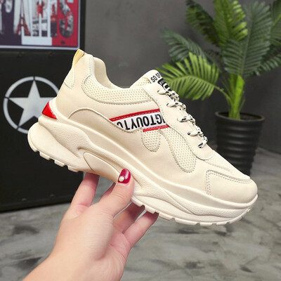 

Father shoes woman 2019 spring Korean version of ulzzang student network celebrity sports shoes ins super hot breathable intelli