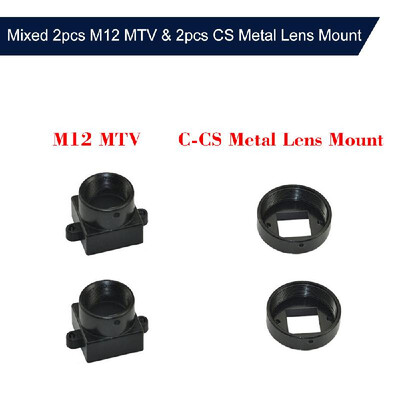 

Mixed 5pcs M12 MTV & 5pcs CS Metal Lens Mount CCTV Security Camera M12CS Mount Lens Holder Supports Bracket PCB Board Module Adap