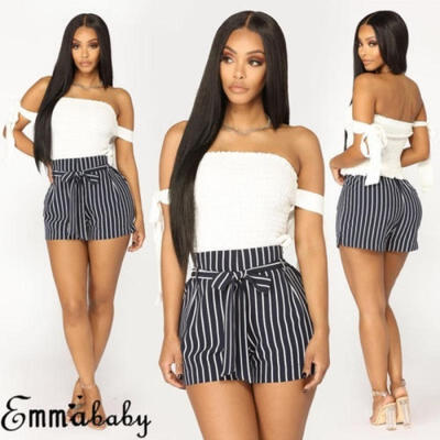 

2018 US Womens Shorts Summer Sexy Hot Pants Casual Beach High Waist Mini Short Pants
