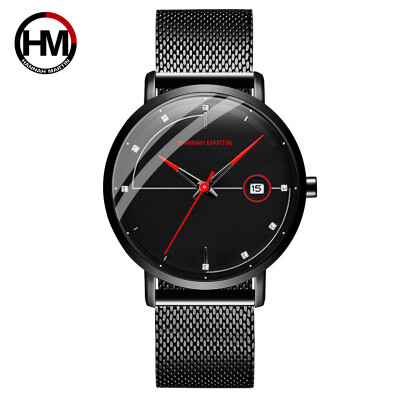 

Fashion Mens Watches Top Brand Luxury Quartz Watch Men Casual Slim Mesh Steel Date Life Waterproof Sport Watch Relogio Masculino