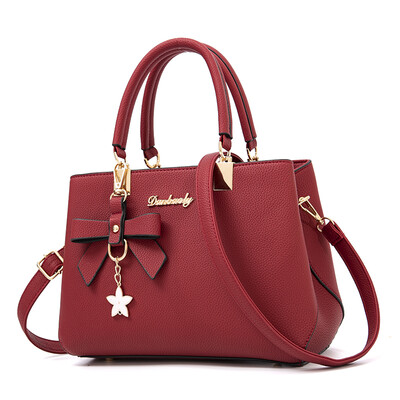 

Middle-aged Moms Girl Bag Autumn Winter Korean Edition Fashion Large Capacity Baitao Womens One-shoulder Handbag