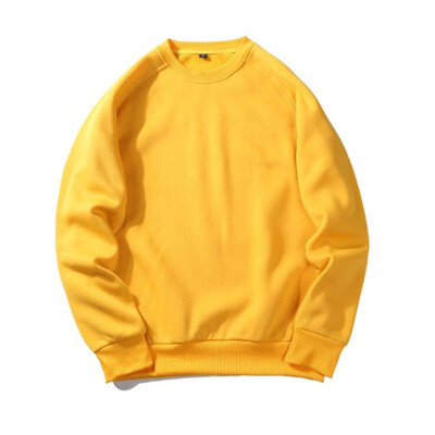 

European&American mens shirts solid color sweater 8 colors