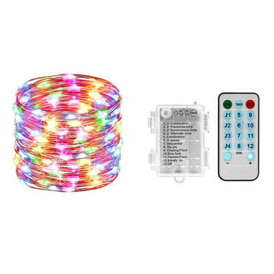 

10M 100LED Copper Wire Music String Lights Holiday Wedding Party Decor Lamp