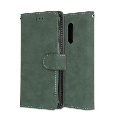 

MOONCASE Millet red rice 5 vintage matte 3 card holster - green