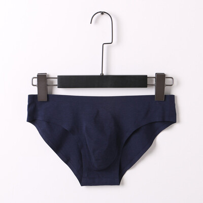Mens Underpants Seamless Underwear Low Waist Super Thin Breathable Brief Boxer