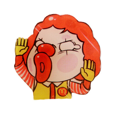 

Pin Brooch Trend Lovely Acrylic Styles Sister Unique Brooch gadget Female Cardigan Brooch Korea Soft Cartoon