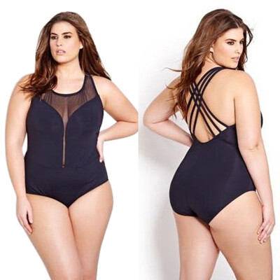 

Roseonmyhand Plus Size Womens Swimming Padded Swimsuit Monokini Swimwear Push Up Bikini