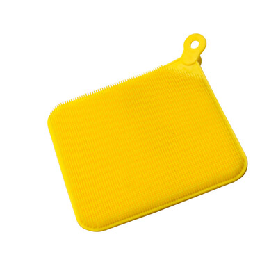 

Toponeto Silicone Dish Bowl Scouring Pad Magic Cleaning Brush Washing Kitchen Tool