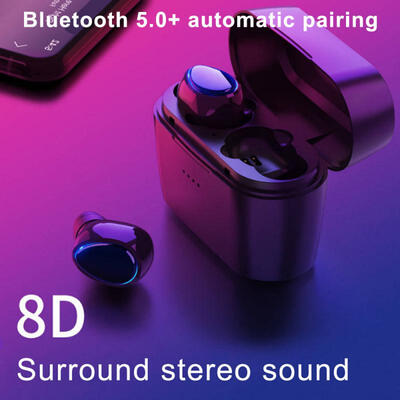 

A86 Mini Wireless Bluetooth Earphone Auto Connect Sport Earphones Headset With 1200mAh Power Bank Earphone For IPhone 8 X Samsun