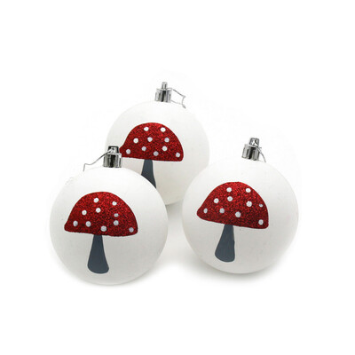 

〖Follure〗3Pcs Christmas Balls Baubles Party Xmas Tree Decorations Hanging Ornament Decor