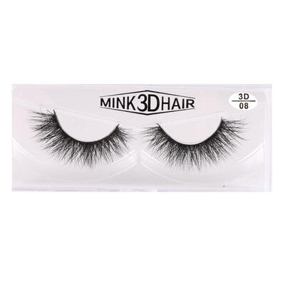 

1 Pair Eyelashes Natural False Eyelashes Handmade Fake Eye Lashes Extension for Beauty Makeup Tool