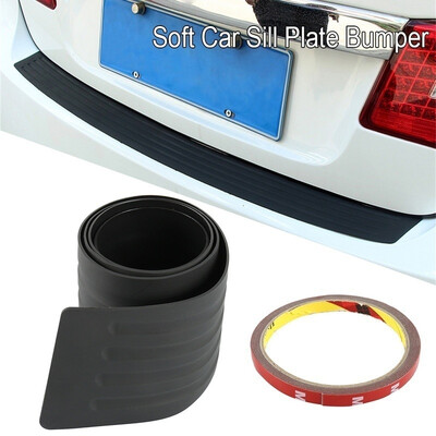 

Universal Soft Car Sill Plate Bumper Guard Protector Rubber Pad Cover Trim Cover