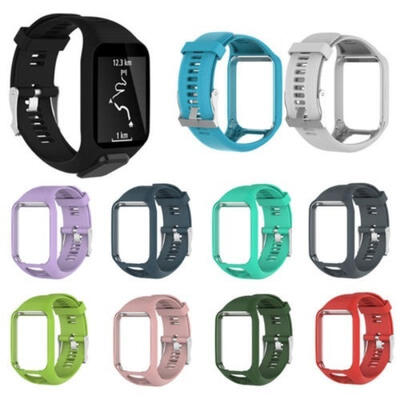 

Comfortable Silicone Replacement Watch Band Wrist Strap For TomTom Spark 3 Runner 2 3 Smart Watch Wristband Strap