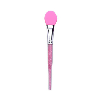 

4 Colors 1 Pc Facial Mask Stirring Brush Soft Silicone Makeup Brush Women Skin Face Care