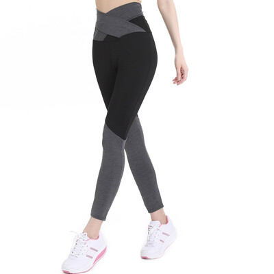 

Tailored Women High-Waisted Sexy Skinny Leggings Patchwork Bow Push Up Yoga Pants