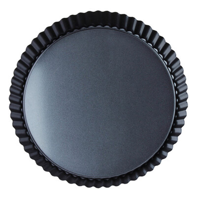 

Tart Mould 8 Inch Quiche Mould Nonstick Round Tart Cake Baking Pan Fruit Cake Tin&Baking Tin with Removable Non-Stick Coating