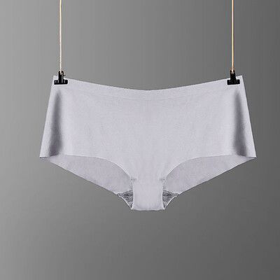 

Womens High Elastic Seamless Breathable Underwear Panties Casual Boyshorts
