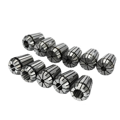 

11pcs Precision Spring Collet Set Professional Chuck Collets for CNC Workholding Engraving&Milling Lathe Accessories Tool 18m