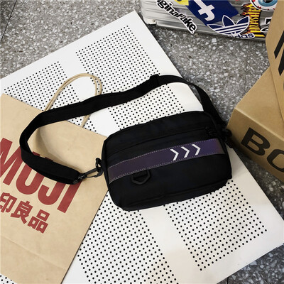 

Slanted bag Men ins trendy small bag Leisure Sports Fashion couple oblique straddling single shoulder bag woman