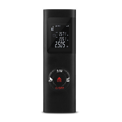 

30M Handheld Rangefinder Digital Mini Distance Measuring Meter Portable USB Charging Electronic Space Measurement Device for Area