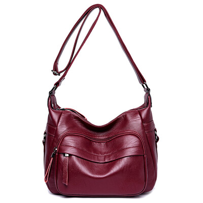 

New Winter Style Small Sac Brand High Quality Women Leather Handbags Designer Double Zippers Crossbody Bags For Women