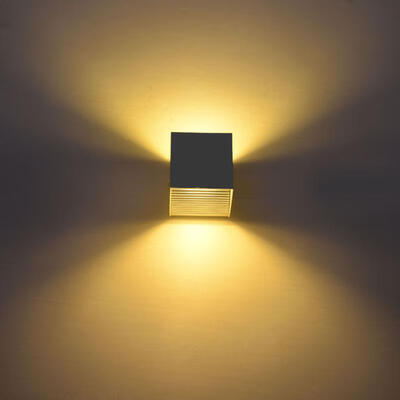 

Cube COB LED Indoor Lighting Wall Lamp Modern Home Lighting Decoration Sconce Aluminum 9W 85-265V For Bath Corridor