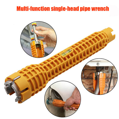 

Siaonvr Faucet&Sink Installer Tool Pipe Wrench Multi-purpose Plumbing Tool