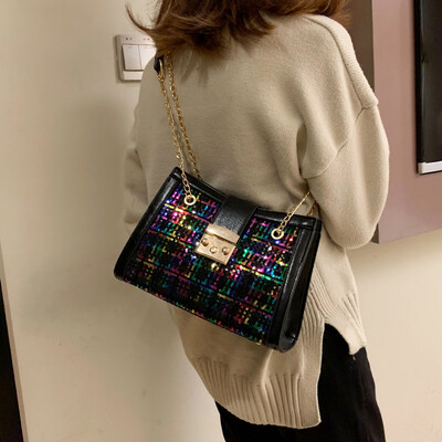 

Autumn small bag wild fashion chain handbag 2019 new foreign popular Korean version of the small texture of the Messenger bag
