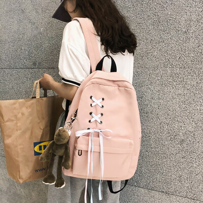 

Simple Campus Backpack for Korean High School Students