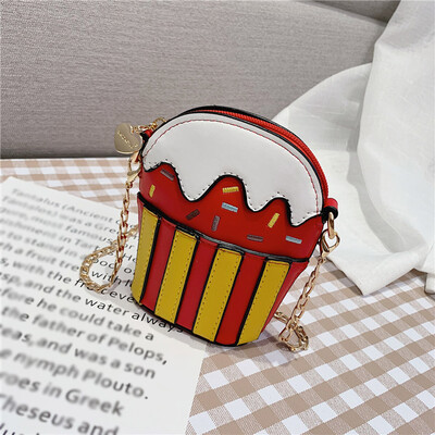 

Tailored Cute Cake Shoulder Small Bag Simple Fashion Cartoon Children Chain Messenger Bag