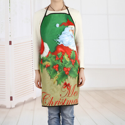 

Toponeto Christmas Decoration Waterproof Apron Christmas Dinner Party Apron