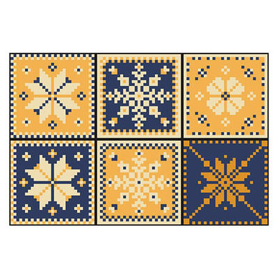 

Thick PVC 3D Self-adhesive DIY Waterproof Wall Sticker Kitchen Floor Decal