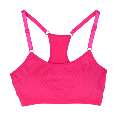 

Outdoor Running Women Sexy Bra Solid Color Steel Running Word Back Bra New Style