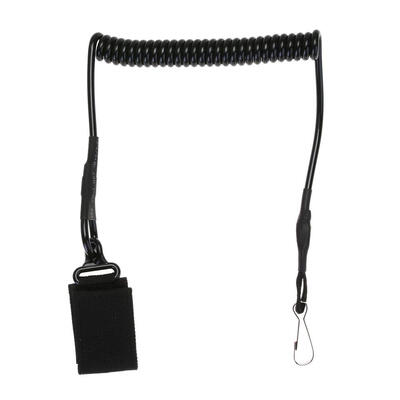 

Elastic Military Tactical Sling Lanyard Secure Spring Retention Rope