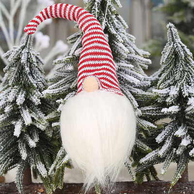 

Siaonvr Forest Faceless Doll Glow Pendant Hanging Ornaments Christmas Decoration