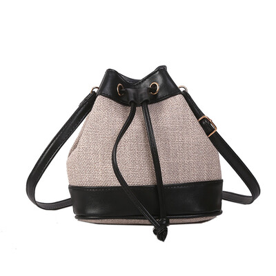 

Tailored Summer New Straw Bag Woman 2019 Fashion Messenger Bag Straw Bucket Shoulder Bag