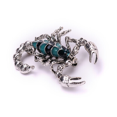 

Halloween Accessories European&American Personality Drops of Oil Enamel Animal Scorpion Brooch