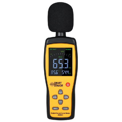 

SMART SENSOR AS844 Digital Sound Level Meter Digital Noisemeter LCD Sound Level Meter 30-130dB Noise Volume Measuring Instrument