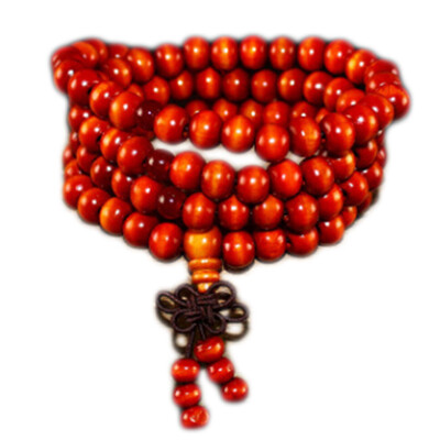 

Bead Necessaries 8mm Sandalwood Buddhism Gift 108pcs Bangle Collar Prayer Tibetan Bracelet Luxury Chain
